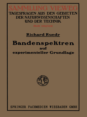 cover image of Bandenspektren